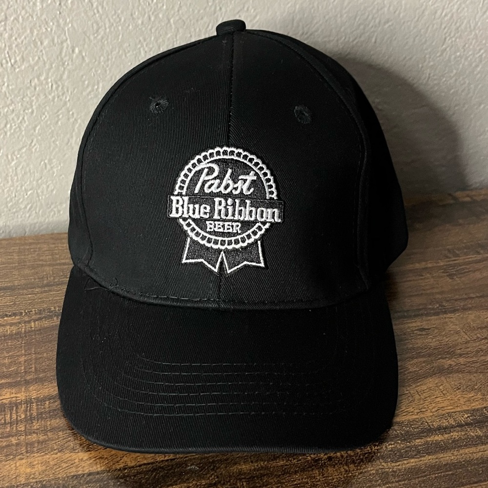 New ~ PABST BLUE RIBBON PBR MEN'S CAP TRUCKER DAD HAT STRAPBACK EMBROIDERY LOGO